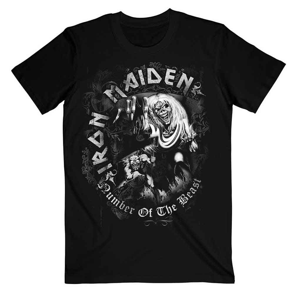 Iron Maiden - Number of the Beast T-Shirt - Black - Cotton