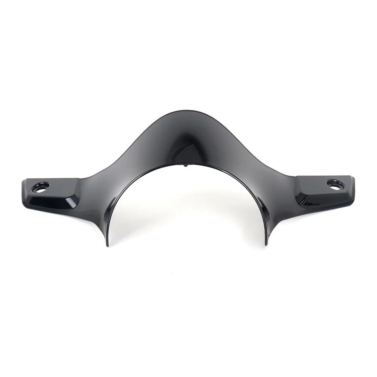 Modern Windschild Für Vespa, GTS 300, Super 2023 2024 - Motorradzubehör Windschutzscheibe Visier Deflektor (Bright Black)