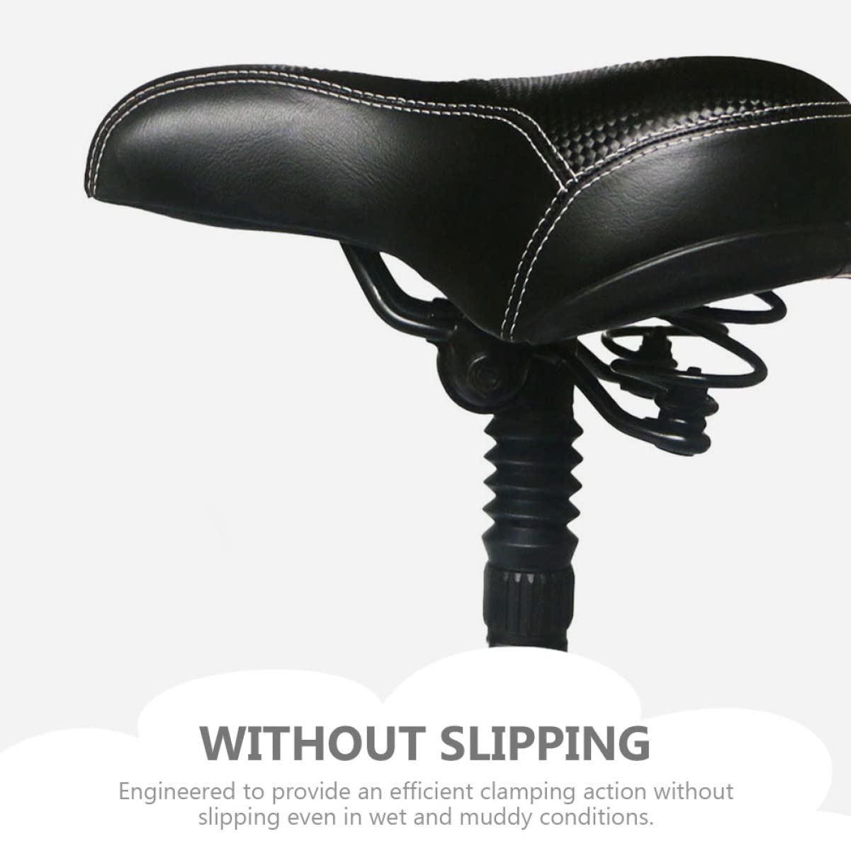 Abaodam Bike Saddle Clip Connector Durable Aluminum Alloy Clamp for Mountain Bike Seats Seat Post Accessory Efficient Clamping Action Lightweight and Wear Resistant Design