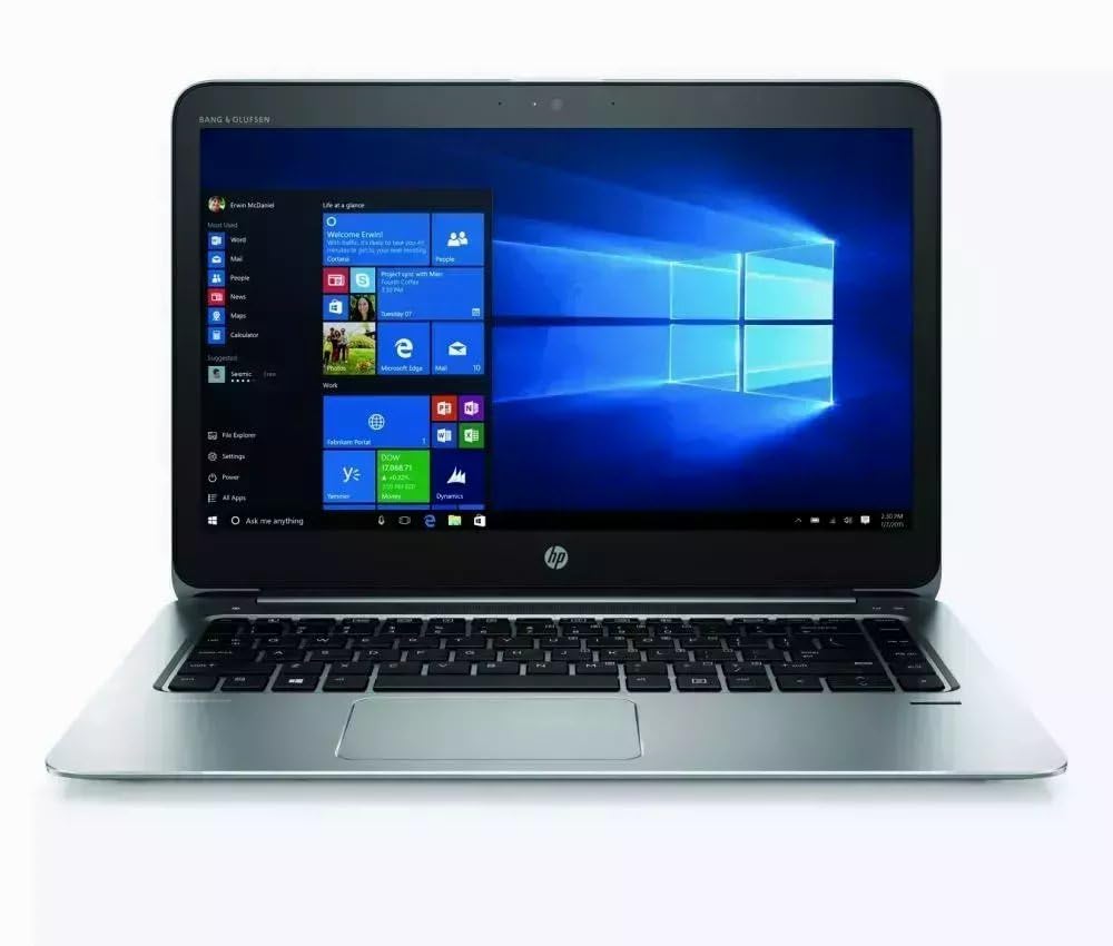 HP EliteBook 1040 G3 i7-6600U 16GB 240GB SSD 1920x1080 WLAN BT Webcam Win 11 Pro (Ricondizionato)