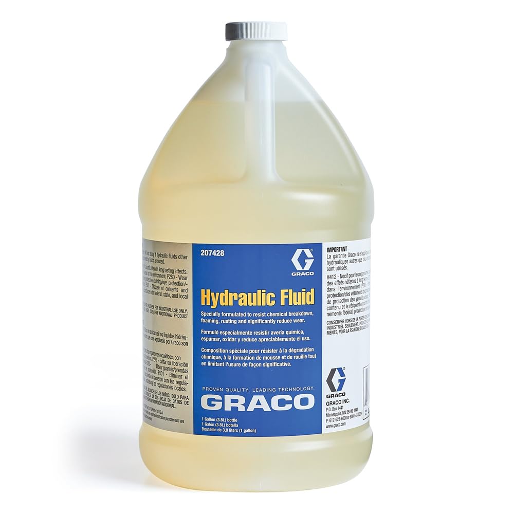 Amazon.com: GRACO 207428 - Hydraulic Fluid, 1 Gallon, Synthetic