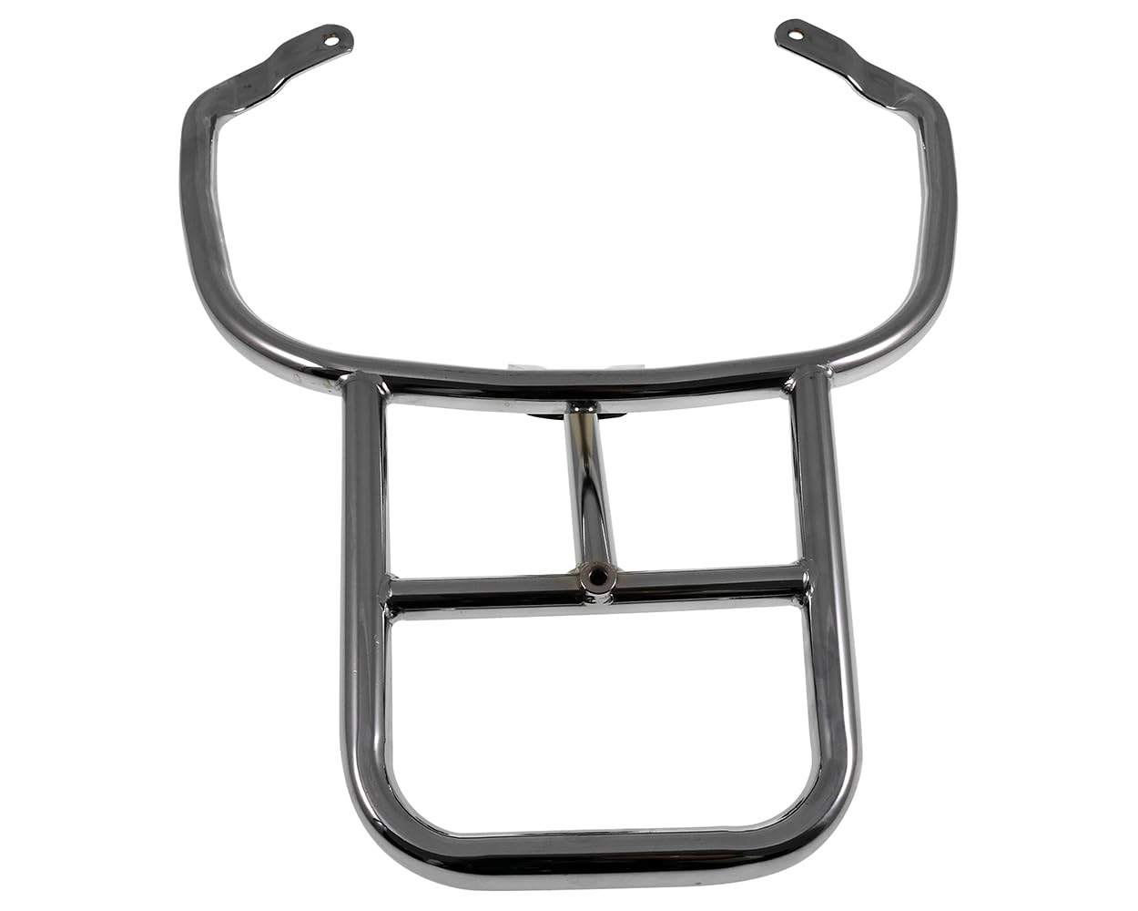 2EXTREME Top Case Träger chrom starr universal kompatibel für Vespa Primavera 3V / Touring Euro4, i.e. 3V / Touring