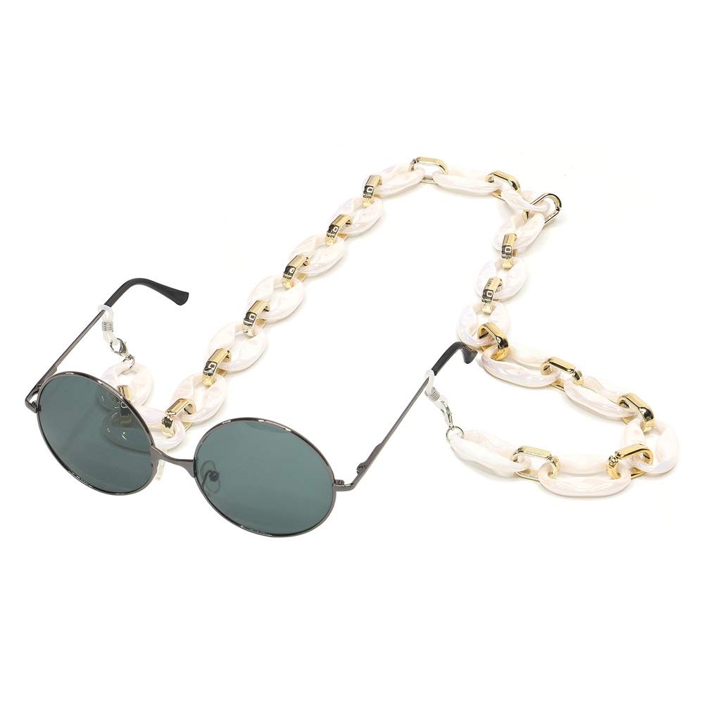 Sonnenbrillen-Kette, Brillenband, Anti-Verlust-Brillenkette, auch for Dekorieren Ihrer Lesebrille und Sonnenbrille, for Fixieren von Brillen