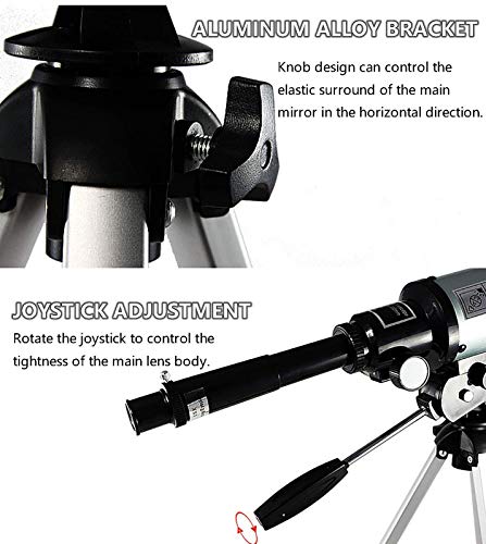 Telescopio Astronómico Reflector Portátil 70mm para Principiantes miniatura 5