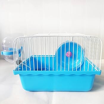 ハムスター飼育ケース ホイール付き ケージ Amazon | Gifty ハムスター ケージ 4点セット ゴールデン 飼育