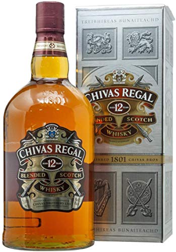 Chivas Regal 12 años Whisky Escocés de Mezcla - 2 L