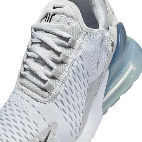 Nike Nike Air Max 270 Women's Shoes (AH6789-018, Pure Platinum/Light Smoke Grey/Metallic Silver/Black) Size 6