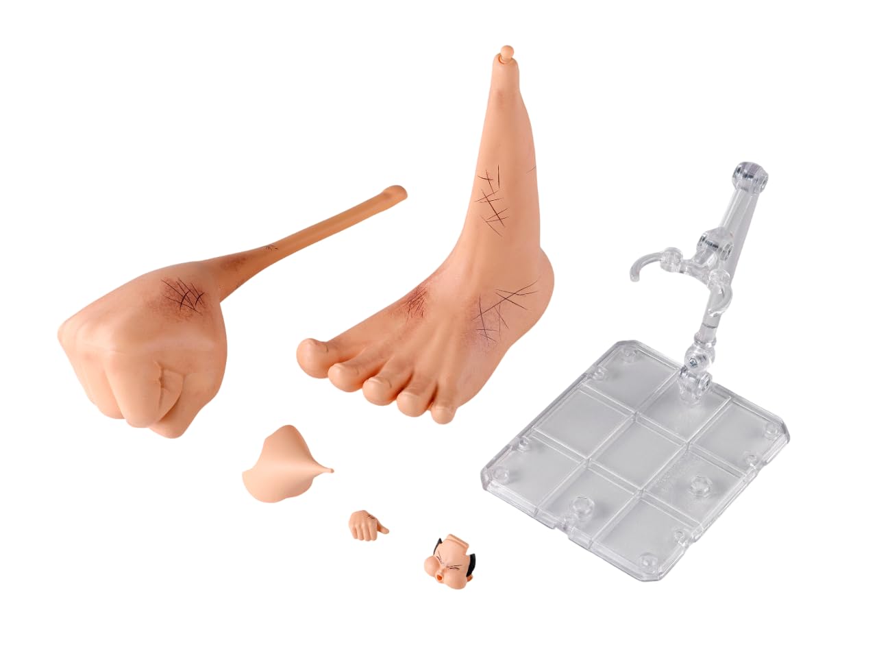 TAMASHII NATIONS - One Piece - Monkey.D.Luffy -Marineford- Gear [Three Options Parts Set], S.H.Figuarts Option Parts