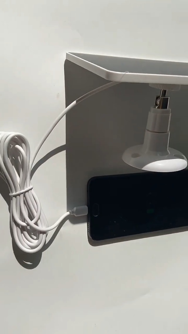 10 W Solarpanel Für Überwachungskamera – USB 5 V, Monokristallin, Wasserdicht, Mit Verstellbarer Halterung, Micro-USB