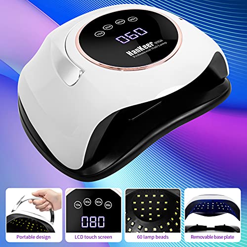 Hankeer, lampada UV per unghie da 180 W