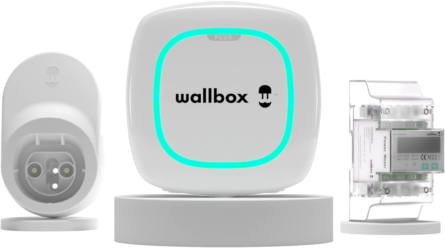Wallbox Pulsar Plus - Cargador de vehiculo electrico (7.4kW de Potencia, Cable de 5 Metros, Conector Tipo 2, WiFi, Bluetooth, OCPP, Interior/Exterior) — view 10