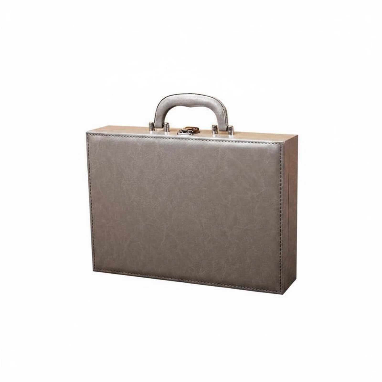 MYADDICTION Genuine Estate Handover Box Logo Printing Key Presentation Case Sturdy Portable Key-Safe Box for Property Sellers, Showroom, Gray, M with Tools-image-39