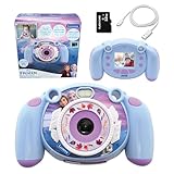 LEXIBOOK Frozen - Cámara Digital Infantil, Tarjeta SD de 32 GB incluida - DJ080FZLXB