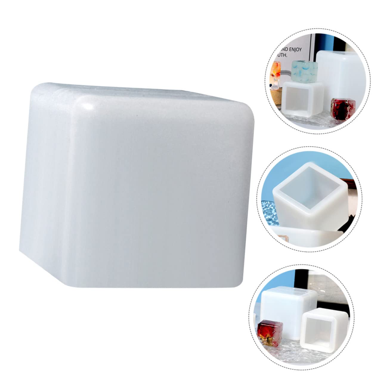 Operitacx 4pezzi Stampo Silicone Per Decorazioni Fai Da Te Stampo Epossidico Per Creazioni Artigianali Riutilizzabile e Facile Da Pulire Per Progetti Festivi e Regali Unici Misura