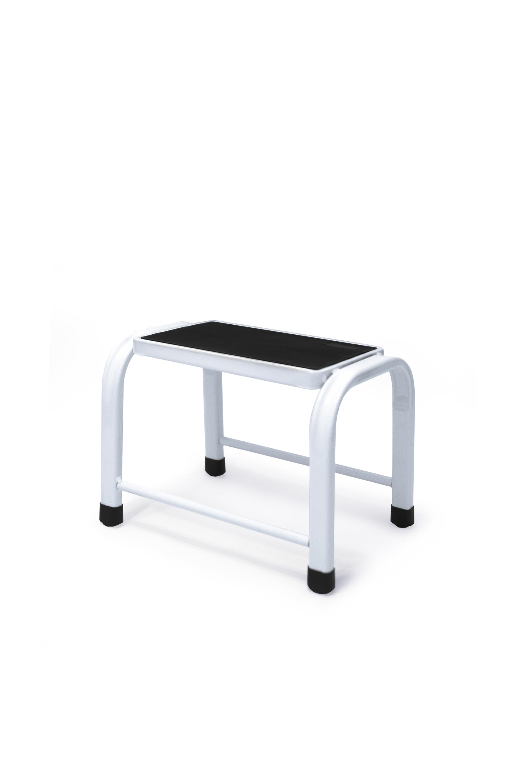 Drabest Petit escabeau en Acier Robuste – Tabouret échelle – Mini escabeau Portable pour Bureau, Atelier et Cuisine – Stable et sûr – Capacité 150 kg –29x37x27cm