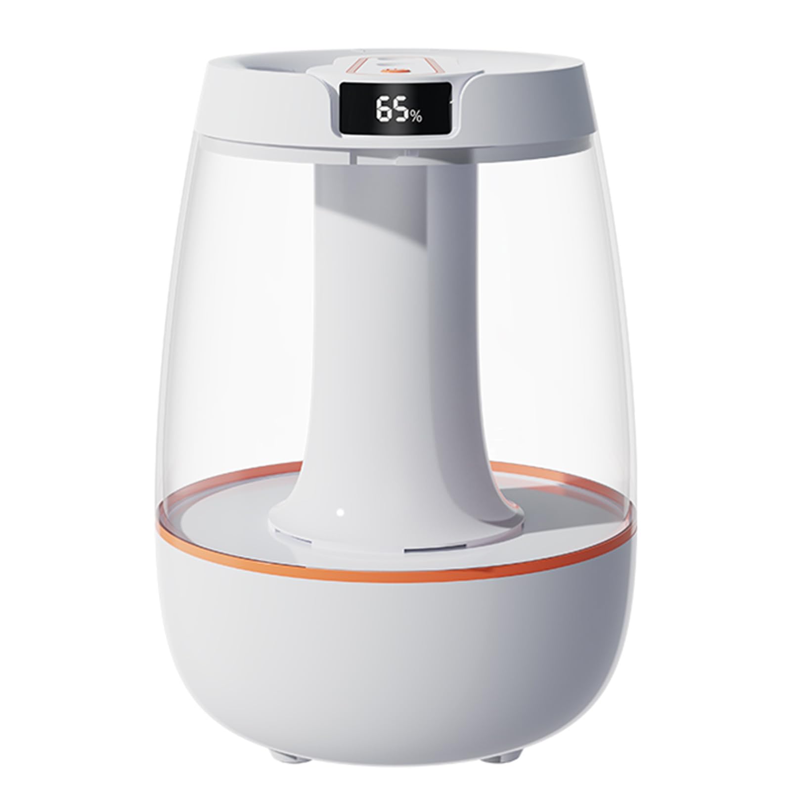 Umidificatore portatile USB 2 ugelli 3L grande capacità con display digitale di umidità per le operazioni della camera da letto