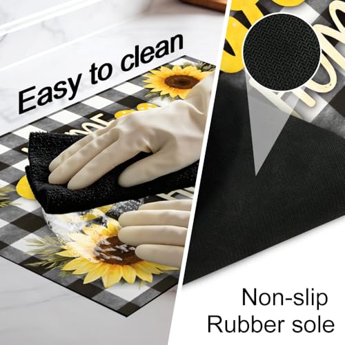 Image of Sunflower Stove Top Covers for Electric Stove, 28.4x20.5 in.