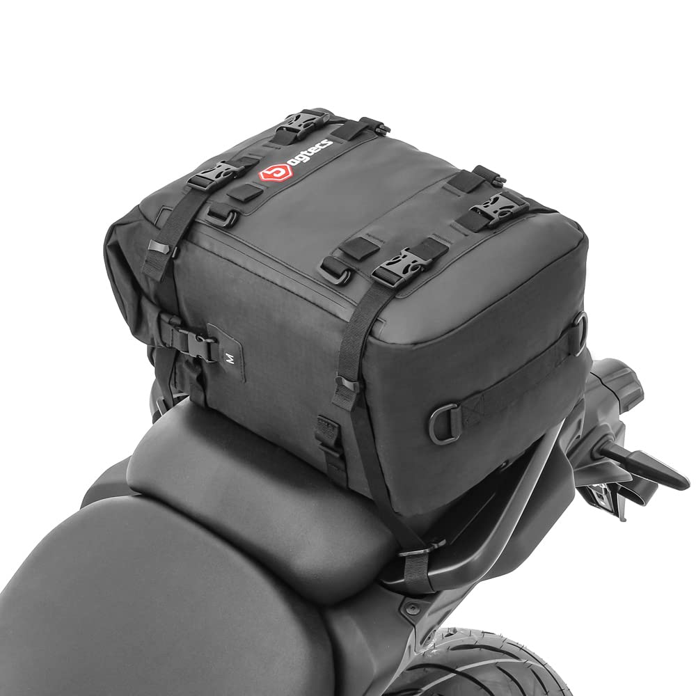 Bolsa Sillin Asiento Moto/Trasero Mochila Bagtecs KH2 20L Negro