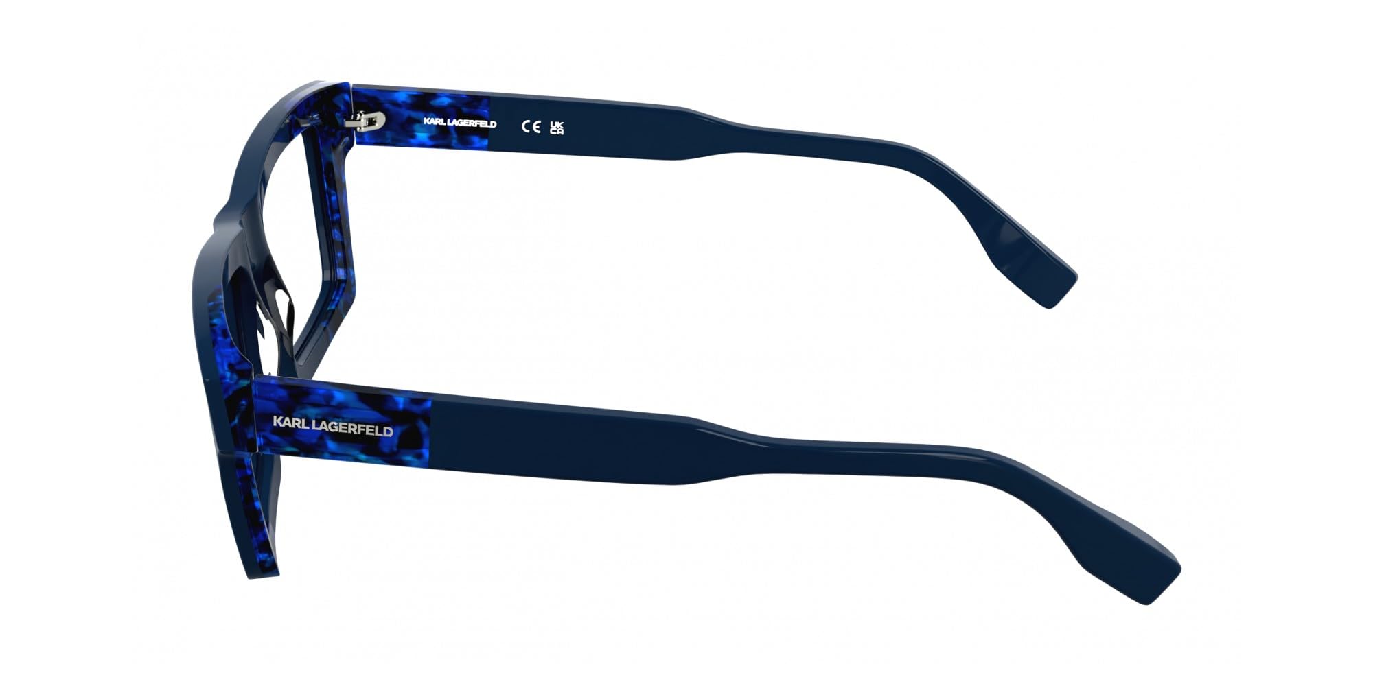 KARL LAGERFELD KL6218 434 BLUE/MARBLE BLUE 57/18/145 Herren Brillen