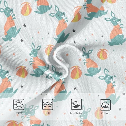 Girls' Underwear Cute Animal Balls Cotton Stretch Comfort Toddler Panties3