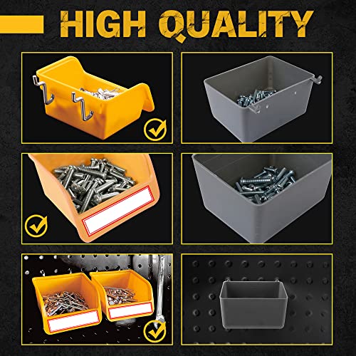 Elead ED70007 260 Piece Pegboard Hooks 1/8 And 1/4 Inch Peg Board Organizer Accessories thumb #3