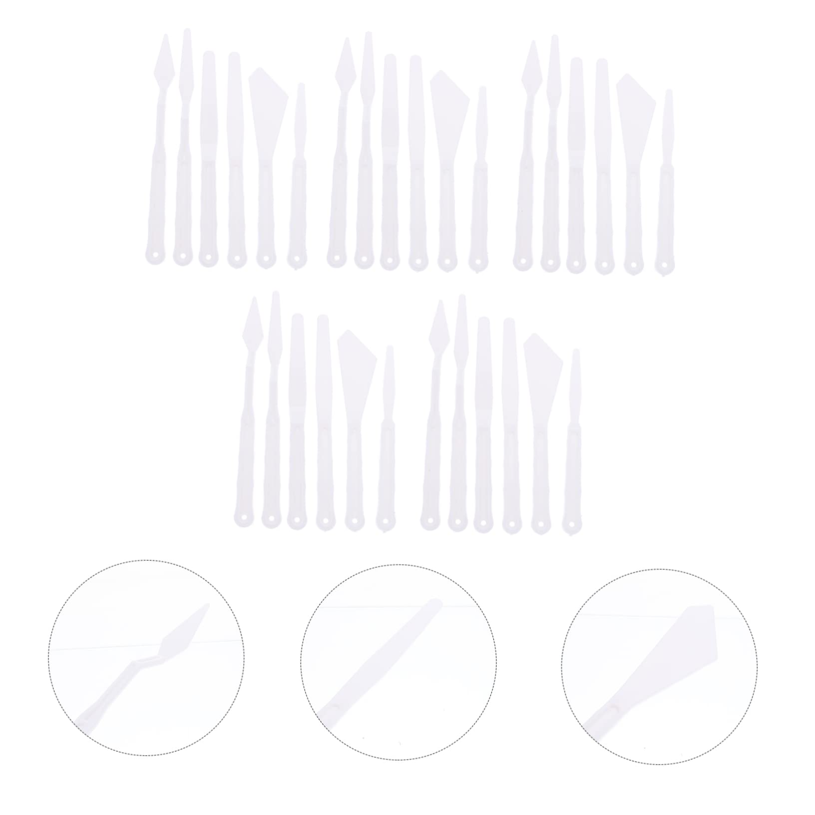 Set di 8 Spatole da Pittura, include 5 Spatole per Olio per Pasta Strutturata + 3 Spatole per la Pittura Acrilica, Coltelli da Pittura, Attrezzi Artista, Set di Spatole per Dipingere Olio