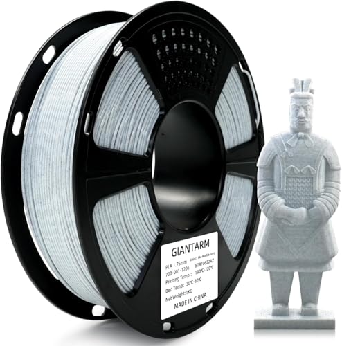 GIANTARM PLA Filament 1.75 mm, 3D Printer Filament PLA Marble 1 kg Spool…