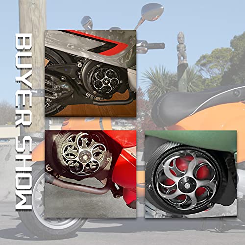 Lorababer Moto Scooter CNC Alluminio Cofano Motore...