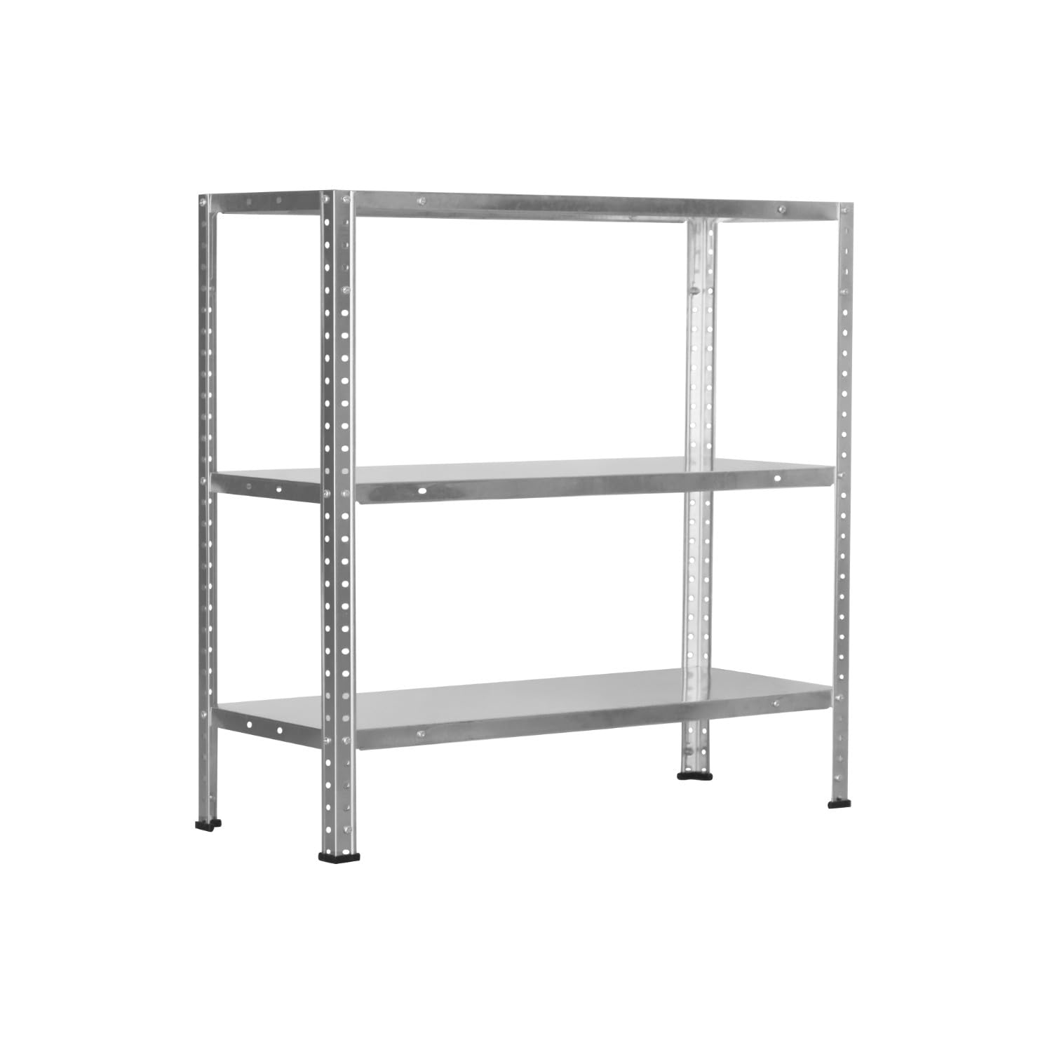 7H SEVEN HOUSE Estantería Modular Metálica SteelSmart con 3 Baldas 120kg 70x30x70cm 7house