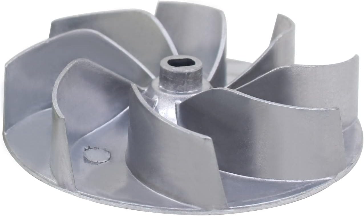 Dust collector fan blade dust collection systems for