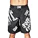 Leone 1947 Pantaloncino MMA Short, Noir, S Filles