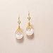 Ross-Simons Floating Opal Drop Earrings in 14kt Yellow Gold
