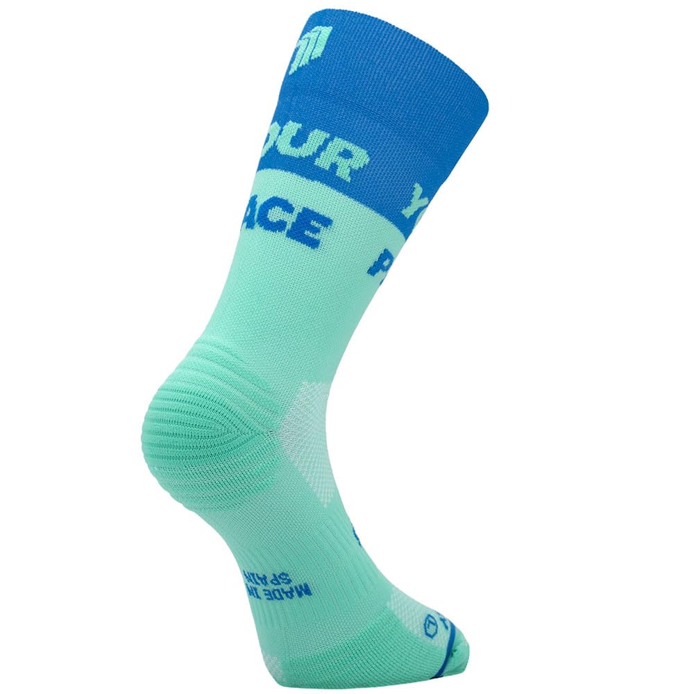 Sporcks Unisex Green Race Pace Socks Eu 41-43