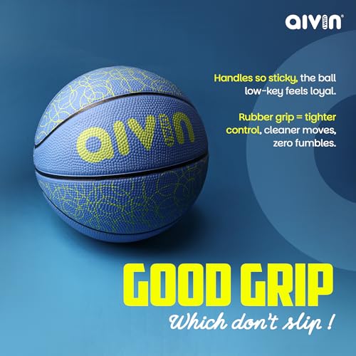 Image of Aivin THRE3ZY Mini Basketball Size 3 - Compact Design | Pro Grip & Durable Build | for Kids, Teens & Youth