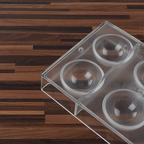 Miniatura 5 de 6 tazas de molde grande de la bola del molde del chocolate de la bola del policarbonato del molde de la PC del molde de la bola de