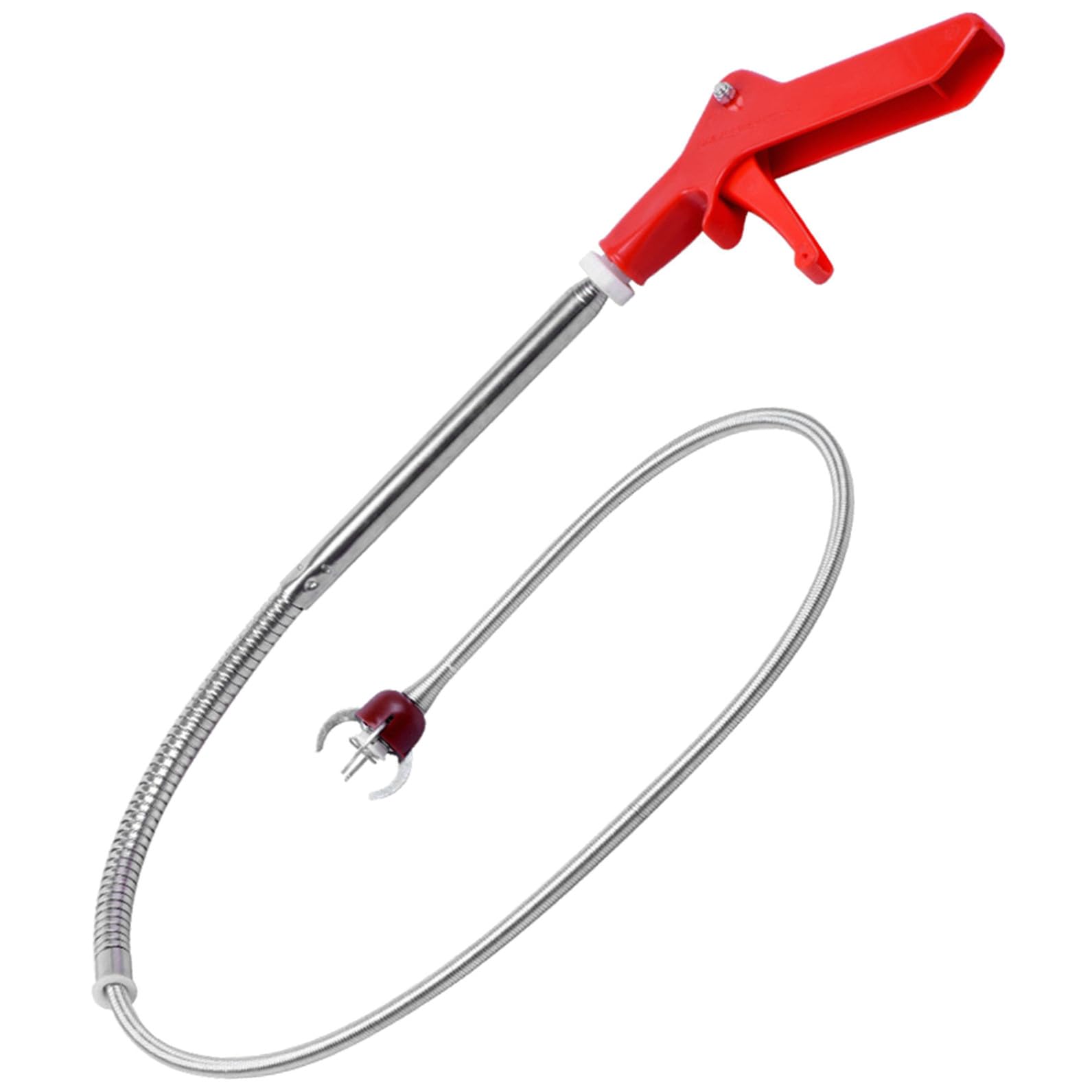 Serpiente Inoxidable de Pulgadas Acero Inodoro Garras de 51 para Limpiar Eliminar Obstrucciones y Tuberías y Desagües de Fregadero en Baños y Cocinas