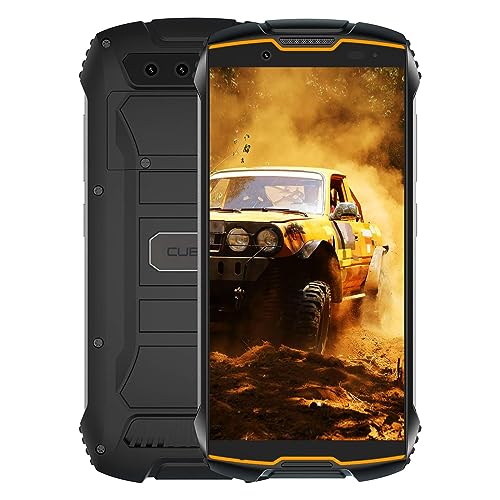 CUBOT KingKong Mini 2 Rugged Smartphone 4 Pollici QHD+ 3GB RAM / 32GB ROM 3000mAh Batteria 13.0 MP Android 10 Supporto GPS Face ID Dual SIMOutdoor Cellulare Arancia