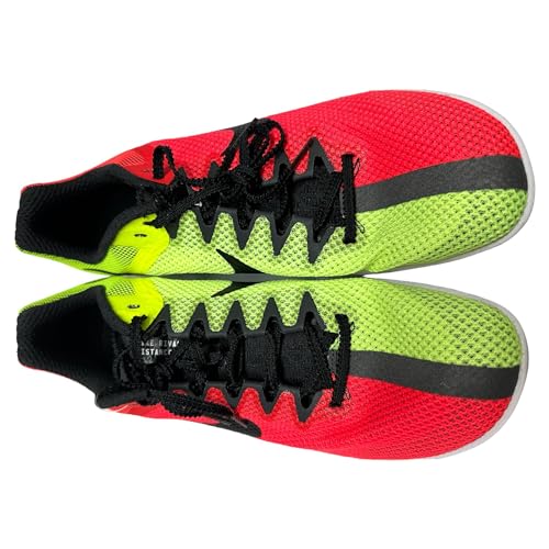 Nike Men's Zoom Rival Distance Track & Field Running Spikes Shoes Bright Crimson/Black/Volt/White #DC8725-601 - Size Mens 102