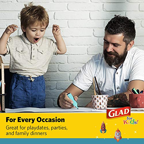 Glad Mesa Rocket Ship, tigelas de lanche 120 unidades