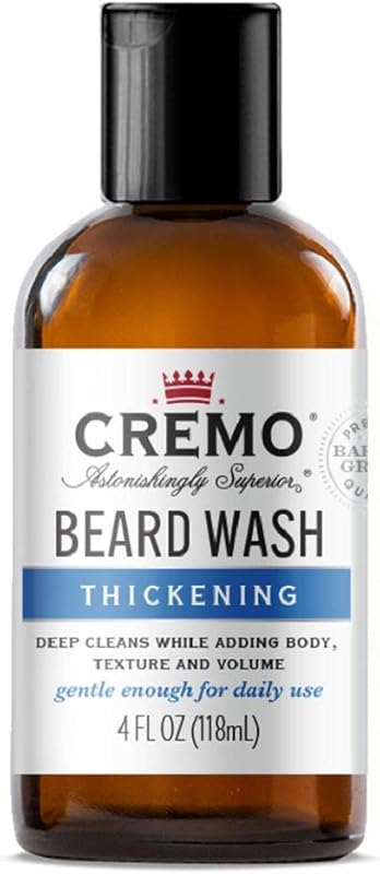 Cremo Shampoo para Barba Thickening Formula, 120 mL