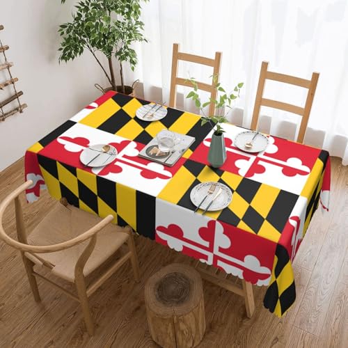 Nappe rectangulaire Maryland en tissu imprimé pour buffets - 2