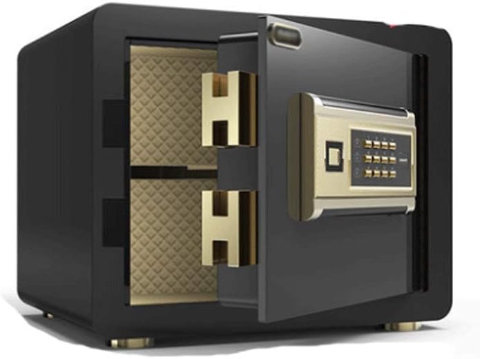 Electronic Digital Safe Deposit Box, Solid Steel Structure Hidden in the Lock Bolt, Wall Anchor Design for Home Office Hotel Business Jewelry Cash