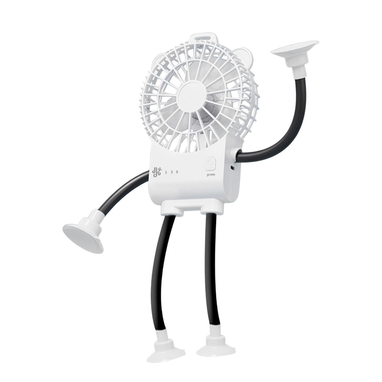 Ventilateur de bureau robotique silencieux pour rafraîchir votre chambre la nuit