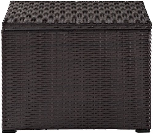 Crosley Furniture Palm Harbor Outdoor Wicker 60-Quart Cooler - Brown #TOP6