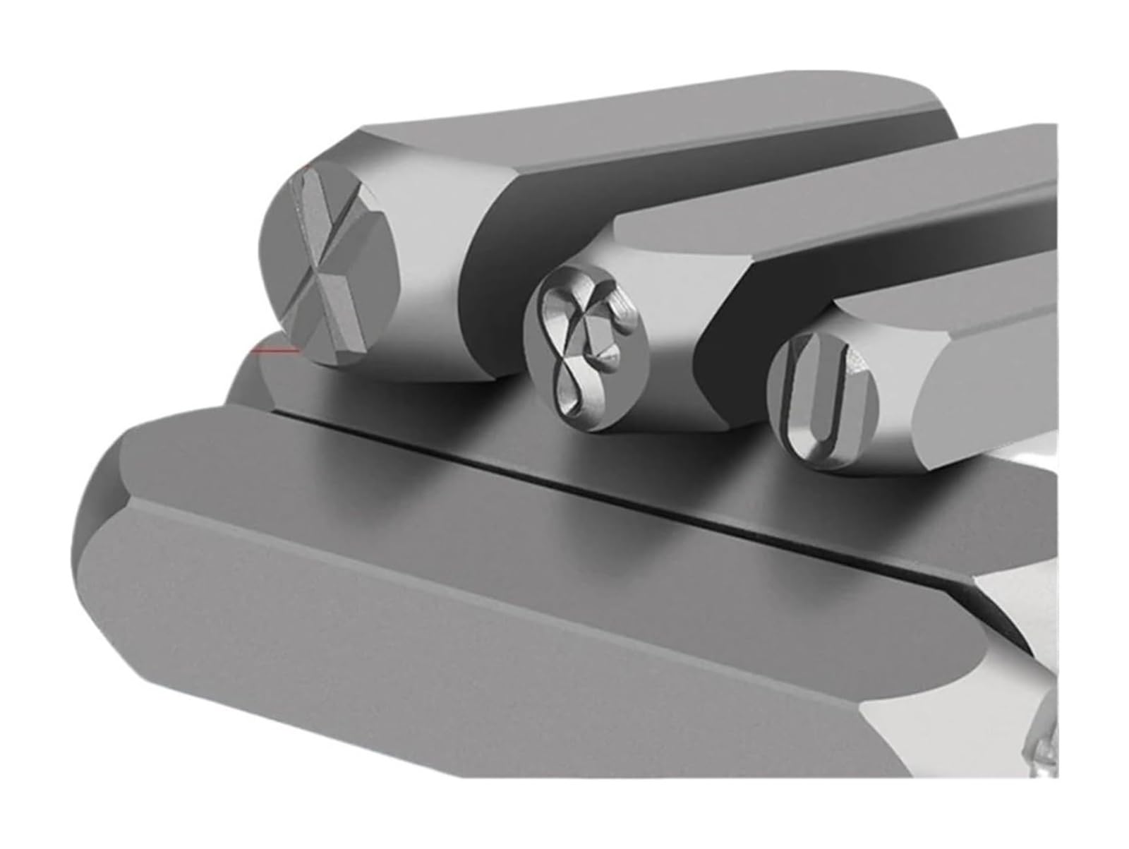 Metal Stamping Tool Set, Letter Number Stamp Punch Set 3-12mm Hardened Steel(3mm Digital Set)