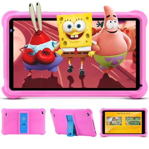 qunyiCO Tablet niños 7 Pulgadas Android 10 Infantil Tablet 2GB+32GB Tableta certificada GMS...