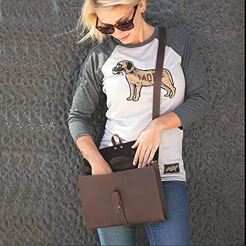 Baseballfan Genuine Leather Crossbody Bag Vintage Cowhide Baseball Glove Leather Sport Bag Shoulder Bag For Women3