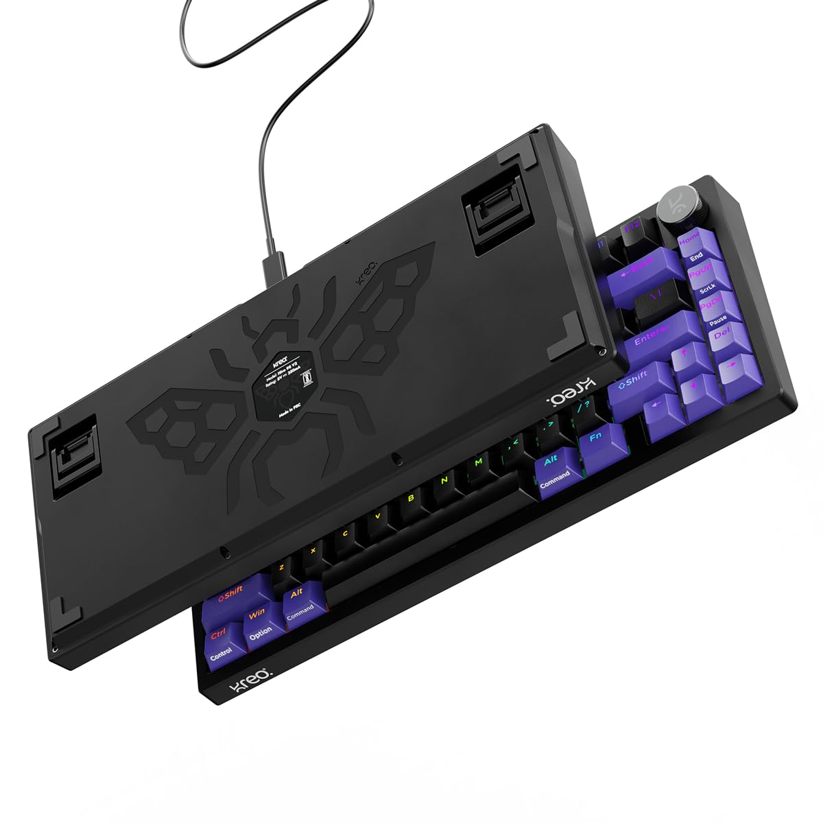Kreo Hive RGB 75% Tenkeyless Mechanical Gaming Keyboard