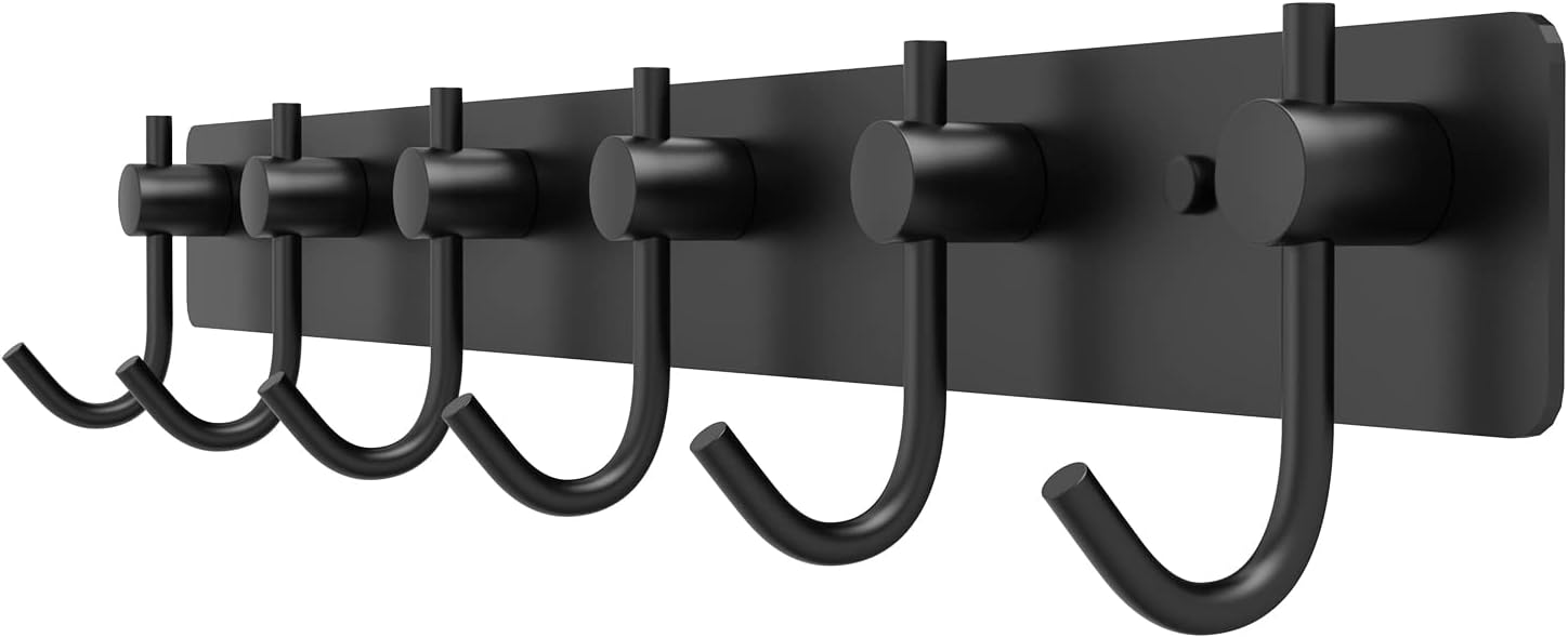 WUIVIUT Wall Hooks Heavy Duty, Coat Rack Hooks Wall Mounted for Bedroom