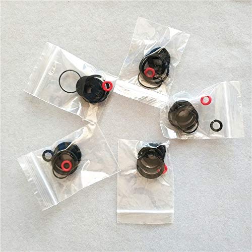 Qingtian-ceg Bague en Silicone pour Accessoire de Cigarette électronique Kanger Toptank Mini E, kit de 5 bagues en Silicone sans Tabac ni Nicotine (Color : 2.5)